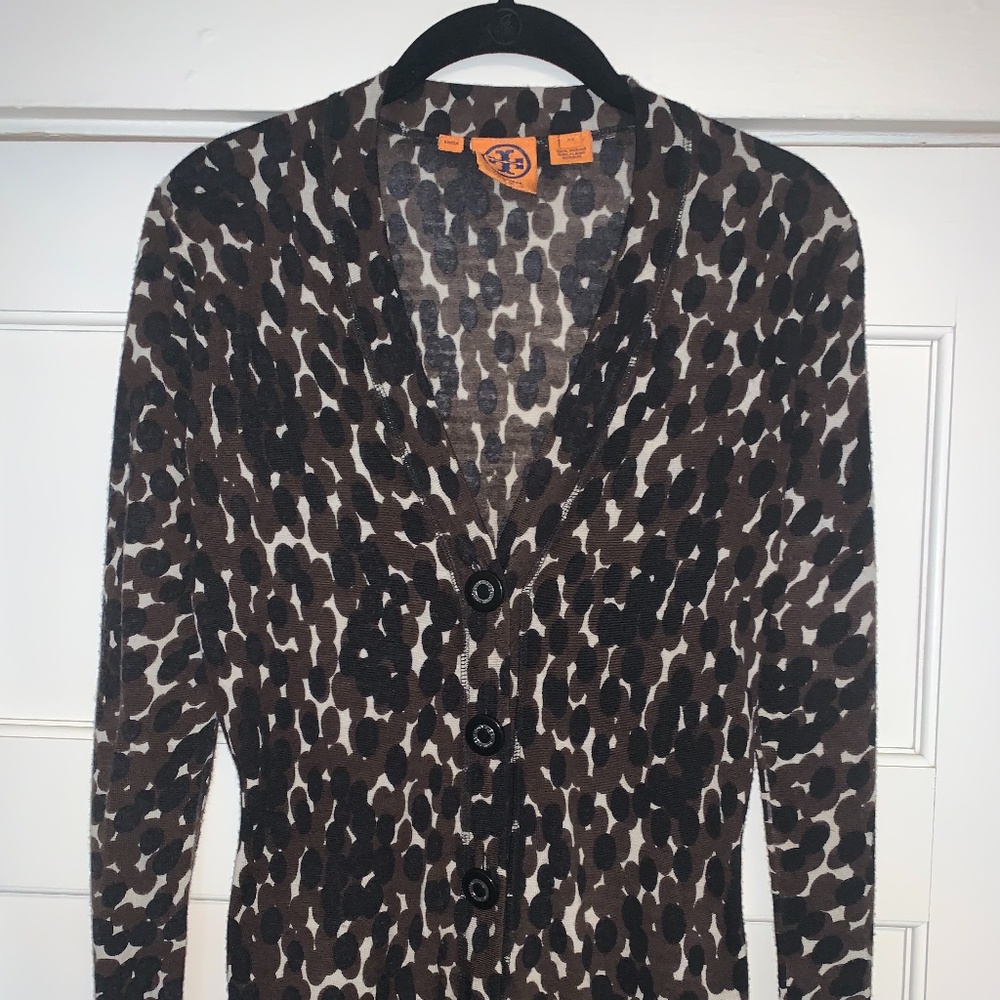 Tory Burch Printed Cardigan